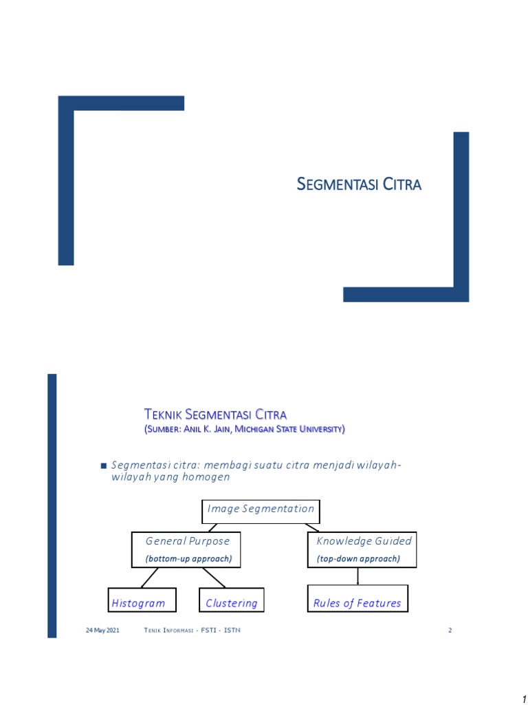 10a Segmentasi-Citra | PDF