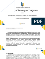 MNC041 - Manajemen Keuangan Lanjutan - Ppt-Sesi 14 - Uim - Resstrukturisasi, Reorganisasi, Likuidasi Dan Financial Distress