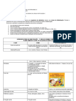 Sequência de Atividades / METODOLOGIA DO ENSINO DA LÍNGUA PORTUGUESA I