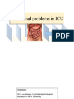 Abdominal Problems Developing in ICU