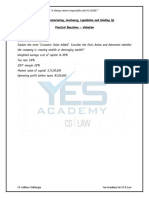 Valuation Practical Sums - CS Vaibhav Chitlangia - Yes Academy For CS, Pune