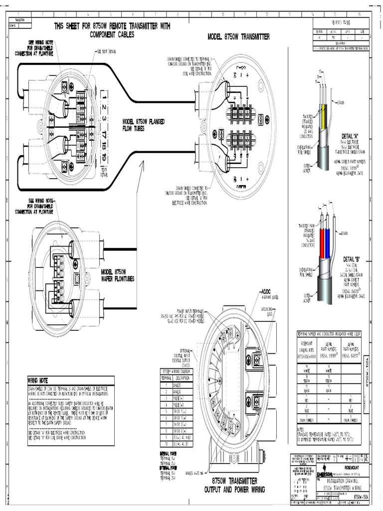 8750w Wiring Diagram 2d PDF en 189272 | PDF