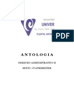 Antologia Derecho Admon. II