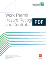 Work Permit Hazard Recognition and Controls (TH) - 2