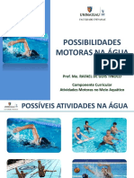 Possibilidades Motoras Na Água