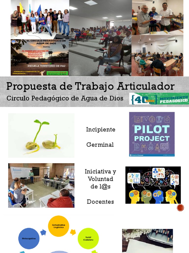 Propuesta del Círculo Pedagógico | PDF | Crecimiento personal y ...