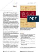 The Treaty of Waitangi (9781877242489) - BWB Sales Sheet