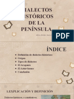 Dialectos Históricos de La Península