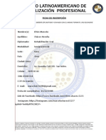 Ficha de Inscripcion Semipresencial 2022