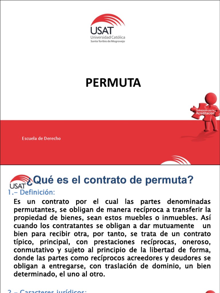 2 Contrato Permuta | PDF | Propiedad | Justicia