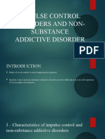 Impulse Control Disorders and Non-Substance Addictive Disorder