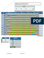 Calendarización 2023