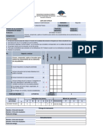 Instrumento de Evaluación