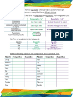 Comparative and Superlative