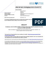 Ont Doormodule Patient Viewer&Command Open Covid Negative Report&Is Not