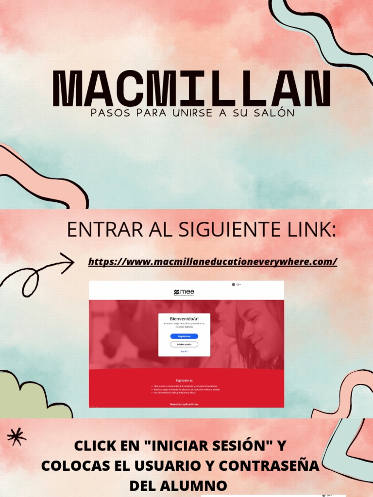 Cómo unirse a un salón de Macmillan | PDF | Crecimiento personal y ...