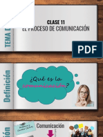 Clase 11 - Proceso de Comunicación (Segunda Parte)