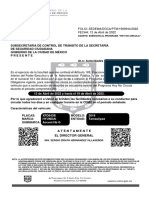 13 de Abril de 2022 y Hasta El 19 de Abril de 2022.: Atentamente El Director General