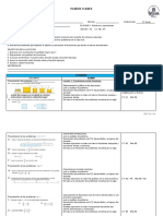 Planificacion Matematicas 5to Grado