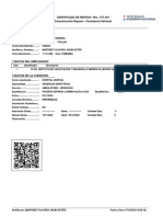 Certificado de Reposo Nro.: 577.501 Comunicación Reposo - Constancia Patronal