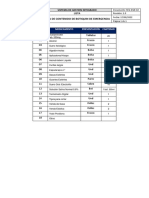 SEG-DGE-02 Lista de Contenido de Botiquin de Emergencia