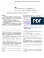 Specimen Preparation and Mounting of Site-Fabricated Stretch Systems To Assess Surface Burning Characteristics