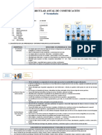 4° Plan Curricular Anual Comunicacion