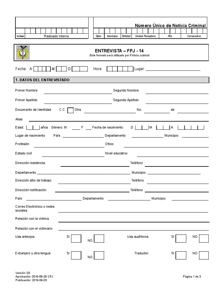 FPJ 14 Entrevista v3 | PDF