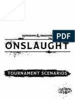 D&D - Onslaught Tournament Scenarios