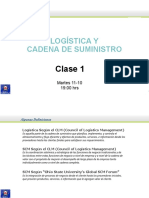 Clase 1 - Gestión Logística