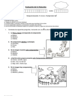 Evaluacion de Cs Componentes Abiotico y Bioticos Tercero Básico