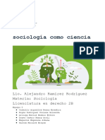Sociología Como Ciencia Equipo 2