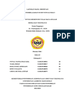 Laporan Hasil Observasi Media