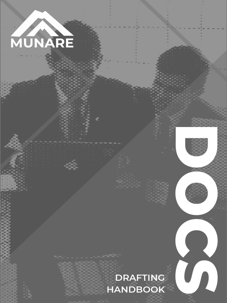 Documents Drafting Handbook MUNARE 20 PDF Naciones Unidas