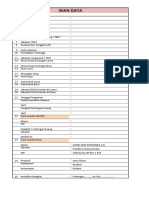 Format Isisan Data Dupak