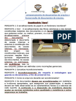 PERGUNTA 1 O Envelhecimento Do Papel É Um Fenômeno Inevitável