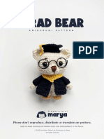 Grad Bear Amigurumi Pattern