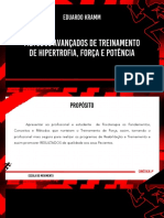 Material de Apoio - Métodos Avançados de Treinamento Hipertrofia, Força e Potência