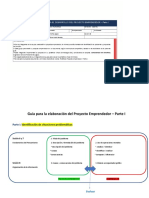 Guía - Proyecto Emprendedor - Parte I