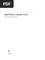 Apple Script Language Guide