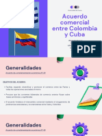 Acuerdo Comercial Colombia y Cuba