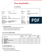 Formulir Tracer Study Alumni Iik