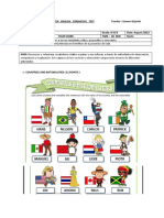 Formative Test 8 Vos Countries