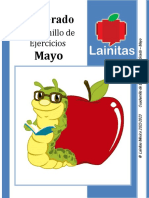 6to Grado - Cuadernillo de Ejercicios Mayo (2022-2023)