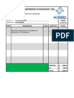 Cot Diagnostico Bunker Pescados