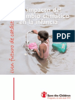 El Impacto Del Cambio Climático en La Infancia