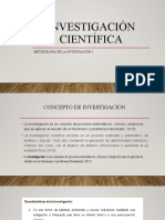 Investigación Científica-Enfoques