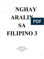 Banghay Aralin Sa Filipino 3