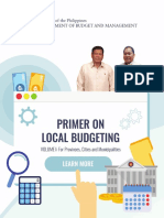 (DBM 2019) Primer On Local Government Budgeting