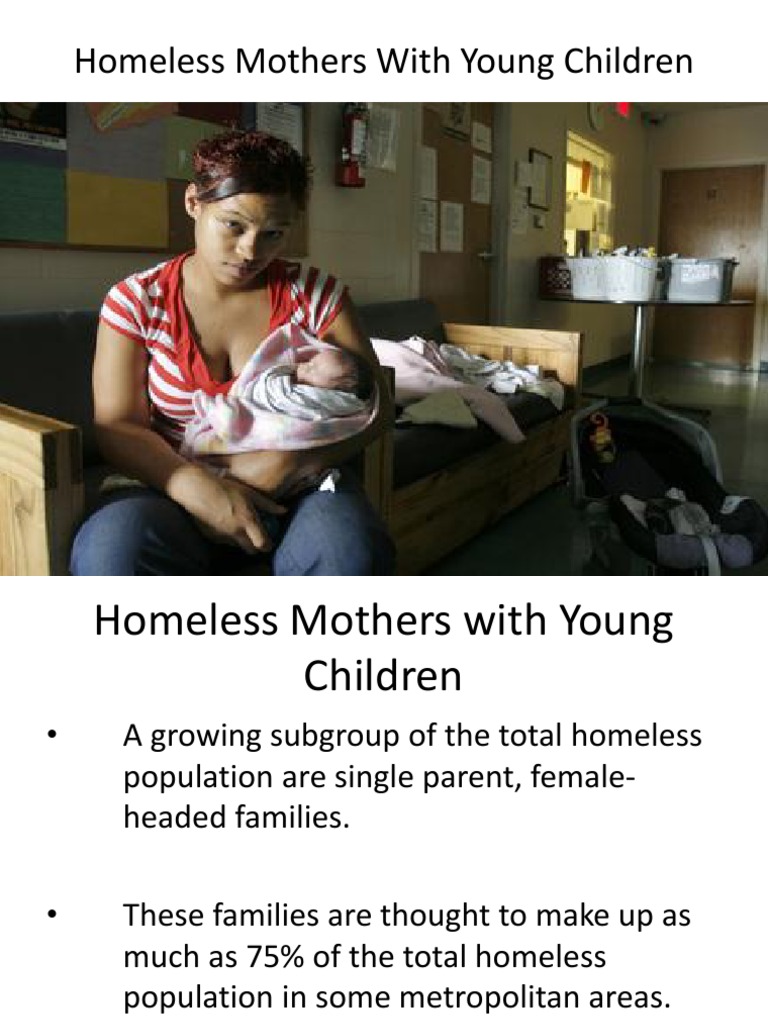Homeless Mothers With Young Children | PDF | Homelessness | Family
